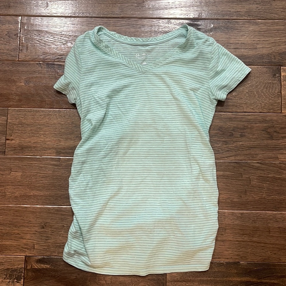 Sparkly maternity tee